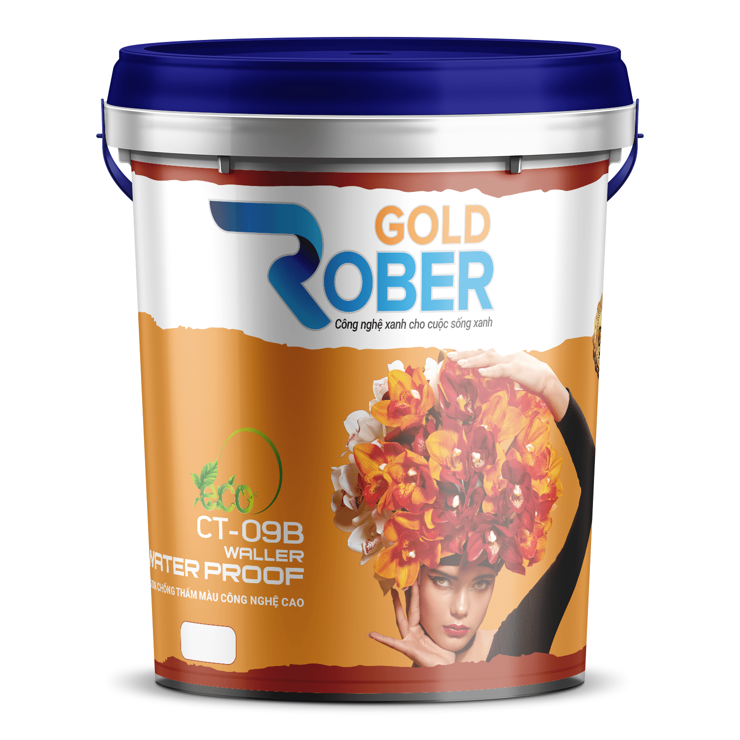Rober Gold CT-09B: Sơn chống thấm màu công nghệ cao 1 Rober Gold sơn chống thấm màu công nghệ cao