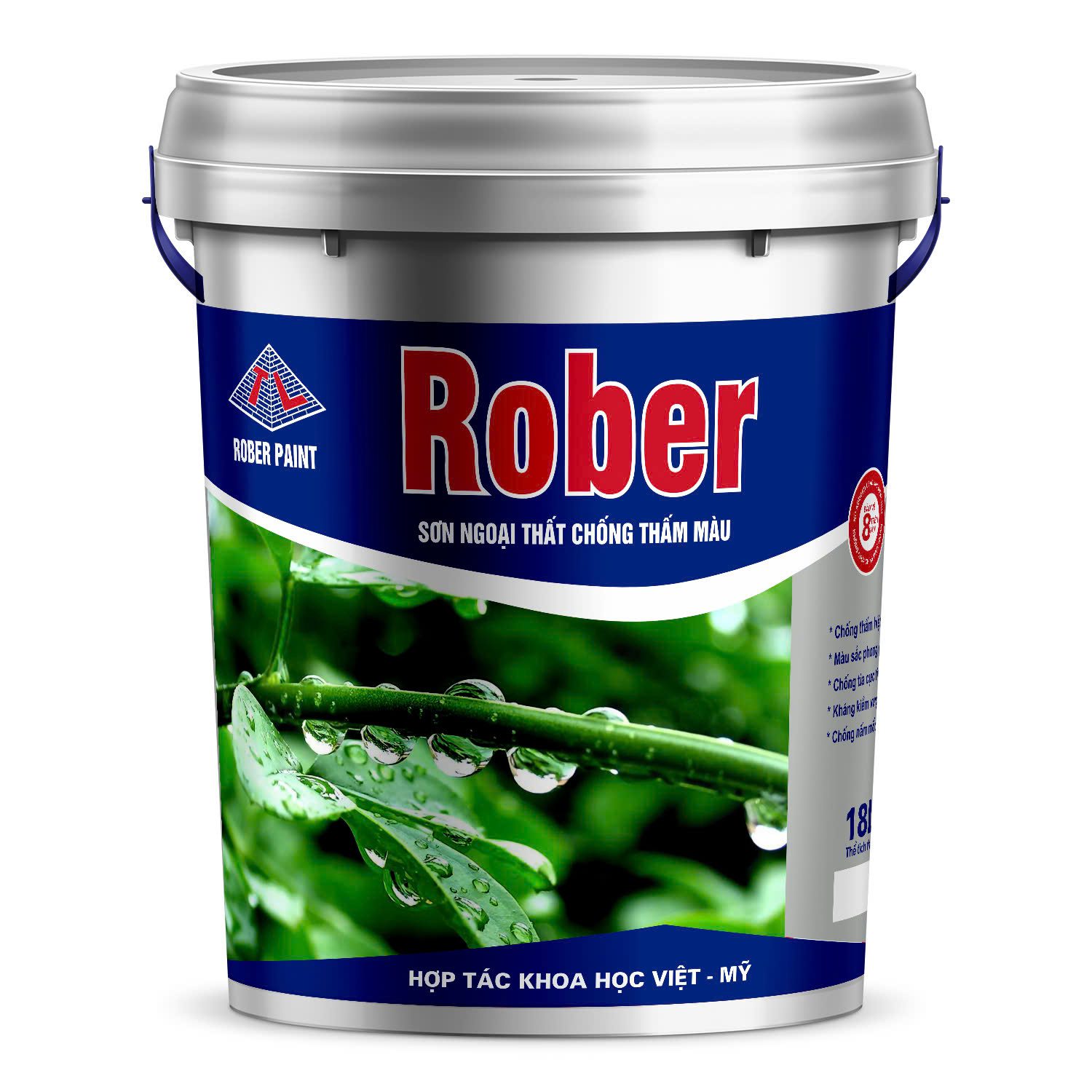 Rober sơn ngoại thất chống thấm màu 1 rober sơn ngoại thất chống thấm màu