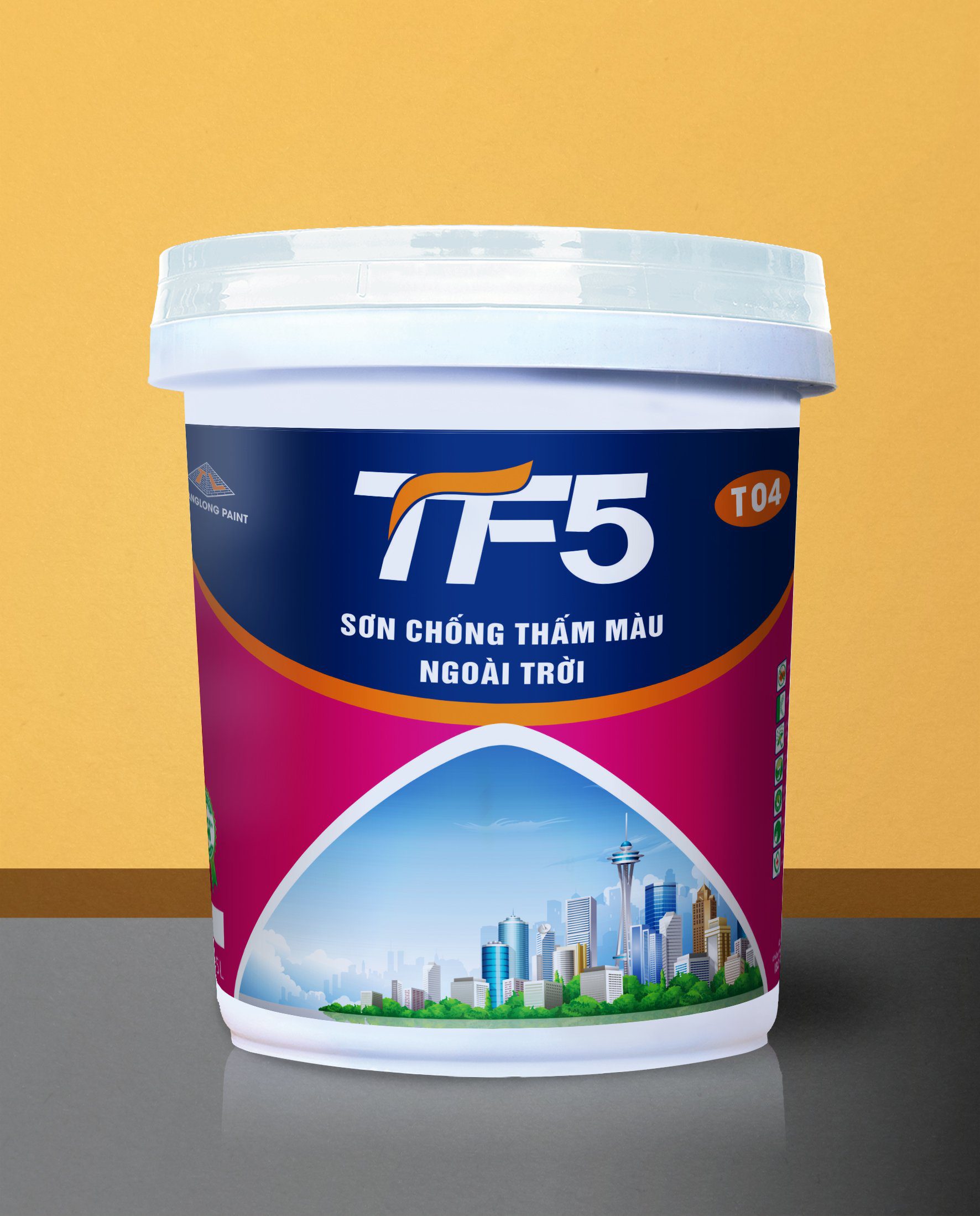 TF5 sơn chống thấm màu ngoài trời 1 tf5 sơn chống thấm màu ngoài trời