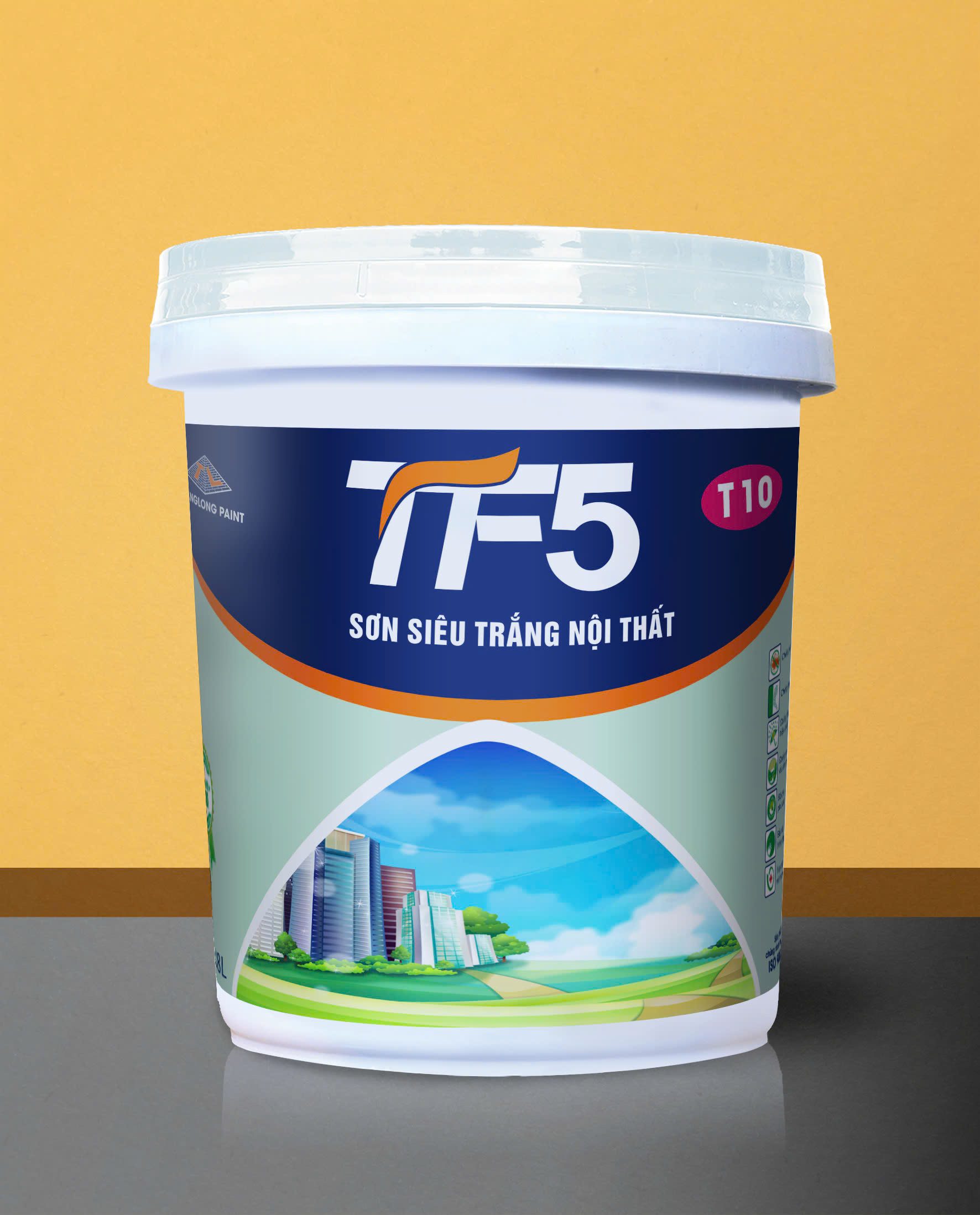 TF5 sơn siêu trắng nội thất 1 sơn siêu trắng nội thất