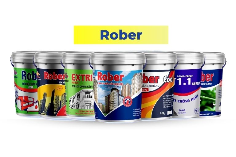 Trang Chủ 15 Sơn Thăng Long Rober - Nhãn sơn phổ thông, dễ thi công, ổn định, chống nóng, chống thấm
