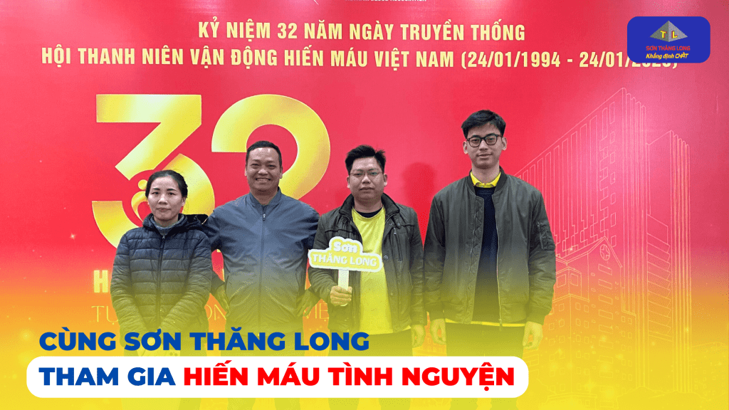 Cùng Sơn Thăng Long lan tỏa tinh thần phụng sự qua hoạt động Hiến Máu Tình Nguyện 1 cung son thang long hien mau tinh nguyen