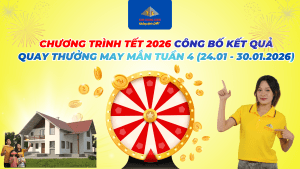 CHƯƠNG TRÌNH TẾT 2026 - CÔNG BỐ KẾT QUẢ TRÚNG GIẢI THƯỞNG MAY MẮN 1 TRIỆU ĐỒNG TUẦN 4 (24.01 - 30.01.2026) 10 ket qua trung giai may man tuan 4