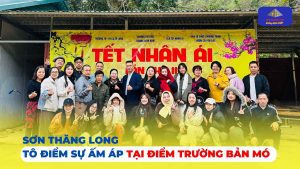 SƠN THĂNG LONG TÔ ĐIỂM SỰ ẤM ÁP CHO CỘNG ĐỒNG TRONG HÀNH TRÌNH MANG TÊN "TẾT NHÂN ÁI" 9 son thang long to diem tai diem truong ban mo son la 2