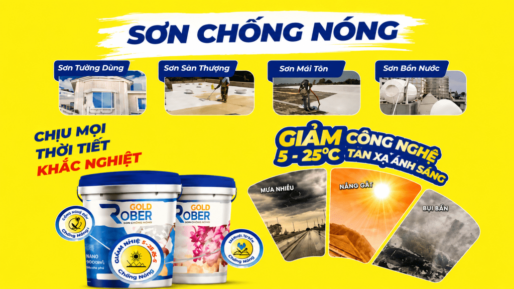 Sơn chống nóng: Giải pháp làm mát công trình bền vững mùa nắng nóng 1 ChatGPT Image 21 52 09 30 thg 5 2026